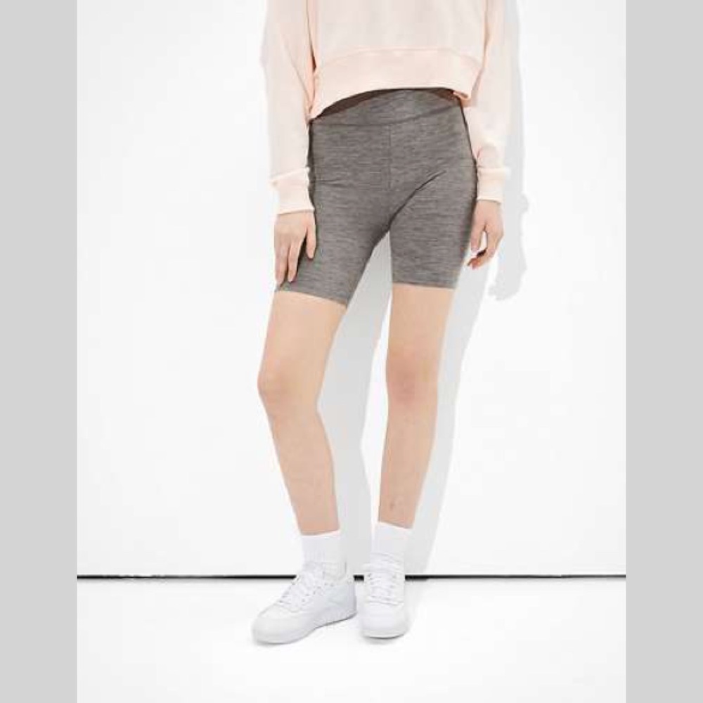 AE Highest Waist Wide Waistband Bike Shorts